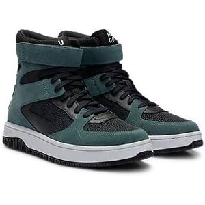 HUGO High-top trainers in a panelled design