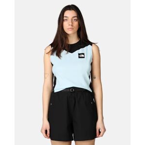 The North Face Black Box Tank Top - Cropped Fitted Blå Male EU 41