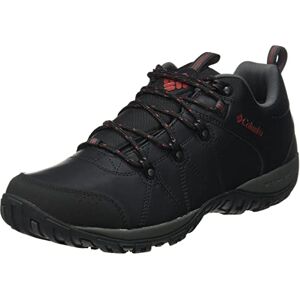 Columbia Peakfreak Venture LT Men's Hiking Shoes, Black Red Black Gypsy, 41 EU