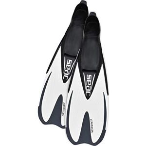 Seac Sub Speed Snorkel Fin White Size EUR 42/43 (UK Men's 8/8.5; Women's 9/10)