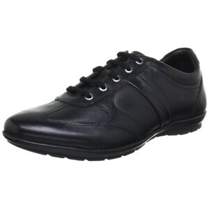 Geox U32A5C Uomo Symbol, Men's Low-Top Sneakers, Black (Black), 11 UK (46 EU)