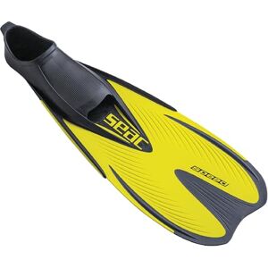 Seac Sub Speed Snorkel Fin Yellow Size EUR 46/47 (UK Men's 11/12)