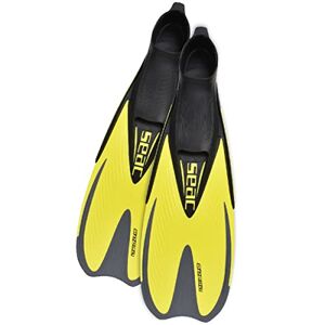 Seac Sub Speed Snorkel Fin Yellow Size EUR 46/47 (UK Men's 11/12)