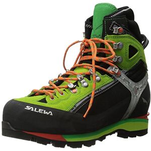 Salewa MS Condor Evo Gore-TEX Herren Trekking- & Wanderstiefel, Schwarz (Black/Cactus), 40.5 EU