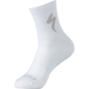 Specialized Soft Air Road Mid Strømper, White, M/40-42 - Mand - Hvid