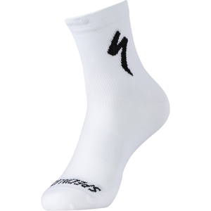 Specialized Soft Air Road Mid Strømper, White/black, S/36-39 - Mand - Hvid