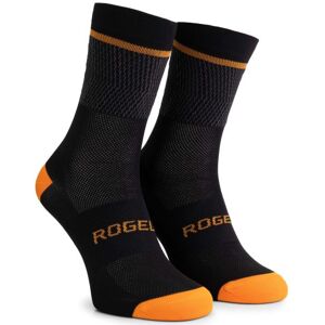 Rogelli Hero 2 Strømper, Black/orange, 40-43 - Mand - Orange / Sort