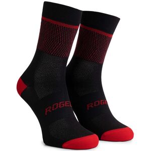 Rogelli Hero 2 Strømper, Black/red, 36-39 - Mand - Rød / Sort