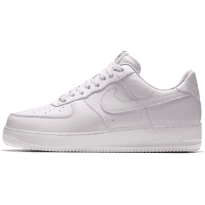 Custom Nike Air Force 1 Low By You-sko til mænd - hvid hvid 47