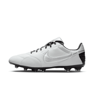 NikePremier 3 Low-Top-fodboldstøvler til græs - grå grå 47.5