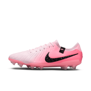 Nike Tiempo Legend 10 Elite FG Low Top-fodboldstøvler - Pink Pink 47.5