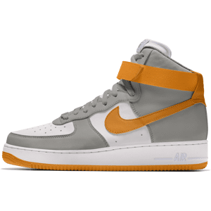 Custom Nike Air Force 1 High By You-sko til mænd - Orange Orange 47.5