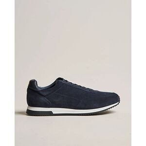 Design Loake Loake 1880 Bannister Running Sneaker Navy Suede men 40 Blå