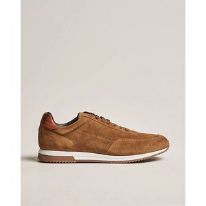 Design Loake Bannister Running Sneaker Tan Suede men 44 Brun