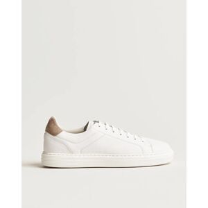 Brunello Cucinelli Classic Sneakers White Grain Calf men 42 Hvid