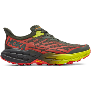 Hoka Men's Speedgoat 5 Wide Thyme/Fiesta 41 1/3, Thyme/Fiesta