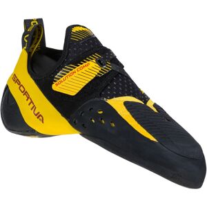 La Sportiva Men's Solution Comp Black 43.5, Black/Yellow