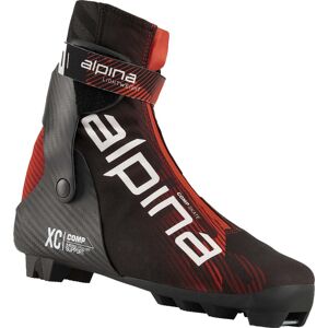 Alpina Unisex Comp Skate Black/Red 41, Black/Red