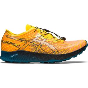 Asics Men's FujiSpeed GOLDEN YELLOW/INK TEAL 44.5, Golden Yellow/Ink Teal