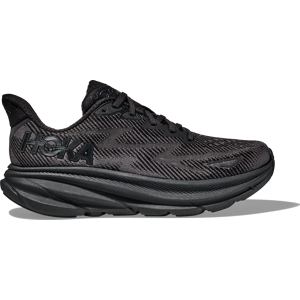 Hoka Men's Clifton 9 Black/Black 42 2/3, Black/Black