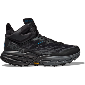 Hoka Men's Speedgoat 5 Mid GORE-TEX Black / Black 41 1/3, Black / Black