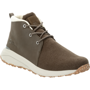 Jack Wolfskin Men's Campfire Chakka Mid Cold Coffee 42, Cold Coffee