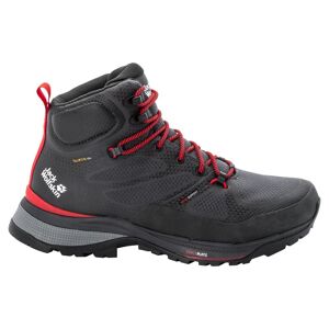 Jack Wolfskin Men's Force Striker Texapore Mid phantom / red 40, phantom / red