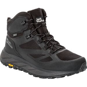 Jack Wolfskin Men's Terraventure Texapore Mid  Black 41, Black