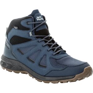 Jack Wolfskin Men's Woodland 2 Texapore Mid Night Blue 43, Night Blue