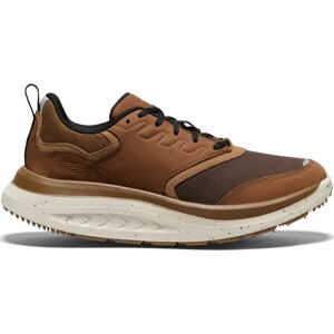 Keen Men's WK400 Leather Walking Shoe Bison-Toasted Coconut 42.5, Bison-Toasted Coconut