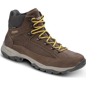 Meindl Men's Baltimore Gore-Tex Chestnut/Mustard Yellow 42.5, Chestnut/Mustard Yellow