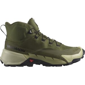 Salomon Men's Cross Hike 2 Mid GORE-TEX Olive Night/Moss Gray/Black 43 1/3, Olive Night/Moss Gray/Black