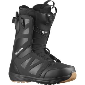 Salomon Men's Launch Black/Black/White 26.5, Black / Black / White