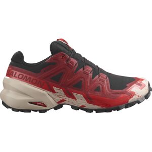 Salomon Men's Speedcross 6 GORE-TEX Black/Red Dalhia/Poppy Red 42 2/3, Black/Red Dalhia/Poppy Red