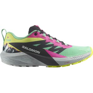 Salomon Unisex Sense Ride 5 Martina LTD Biscay Green/Phantom/Pink Glo 40 2/3, Biscay Green/Phantom/Pink Glo