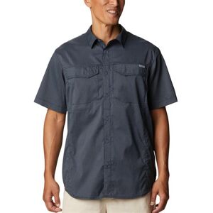 Columbia Sportswear Columbia Silver Ridge Lite Plaid S/S Mens, Collegial Navy S