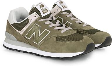 New Balance 574 Sneaker Olive men US8 - EU41,5 Grøn