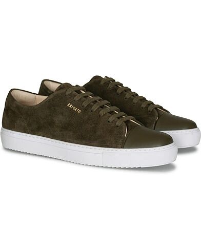 Axel Arigato Cap Toe Sneaker Military Green Suede men 46 Grøn