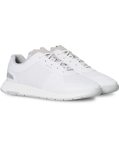 Boss Titanium Running Sneaker White men 42 Hvid