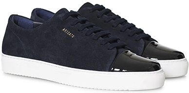 Axel Arigato Patent Cap Toe Sneaker Navy Suede men 39 Blå