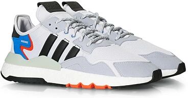 adidas Originals Nite Jogger Sneaker Grey men EU42 Grå