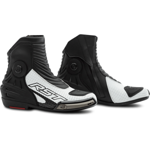 RST Botas de Moto  TracTech Evo 3 Short Blanco-Negro