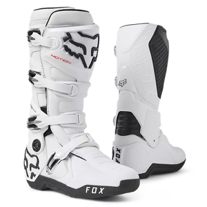 FOX Botas de Cross  Motion Blancas