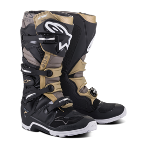 Alpinestars Botas de Cross  Tech 7 Enduro Drystar® Negro-Gris-Dorado