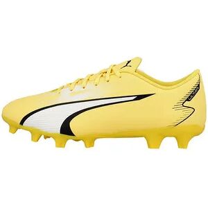 Puma ULTRA PLAY FG/AG - Botas de fÃºtbol hombre yellow blaze/puma white/puma black