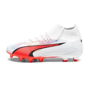 Puma ULTRA PRO FG/AG - Botas de fÃºtbol con tacos moldeados hombre puma white/puma black/fire orchid