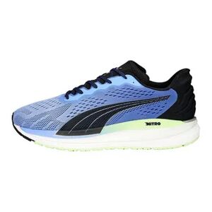 Puma MAGNIFY NITRO SURGE - Zapatillas de running hombre elektro purple/royal sapphire/fizzy lime