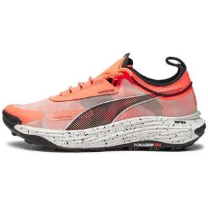 Puma VOYAGE NITRO 3 - Zapatillas de trail hombre neon sun/puma black