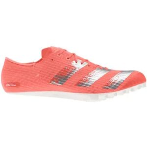 Adidas ADIZERO FINESSE - Zapatillas de clavos de atletismo fluo coral/grey/white