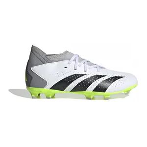 Adidas PREDATOR ACCURACY/3 FG J - Botas de fÃºtbol ftwwht/cblack/luclem